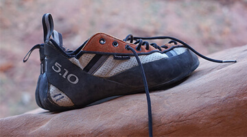 Climbing shoes